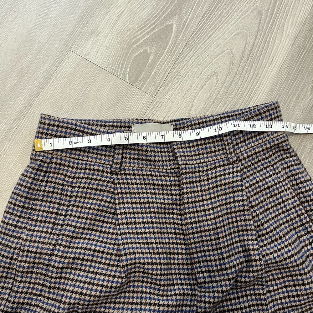 Everlane Rewool Way High Drape Pant Houndstooth - Picture 6 of 7